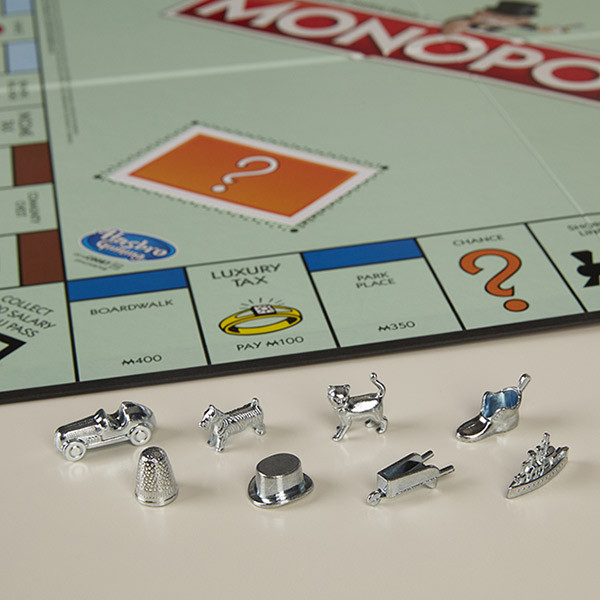 Monopoly, Game Board, Game Pieces Monopoly, Game Board, Game Pieces